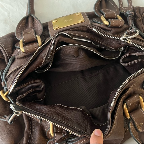 Chloe Paddington Brown Leather and Gold Hardware - Picture 5 of 9